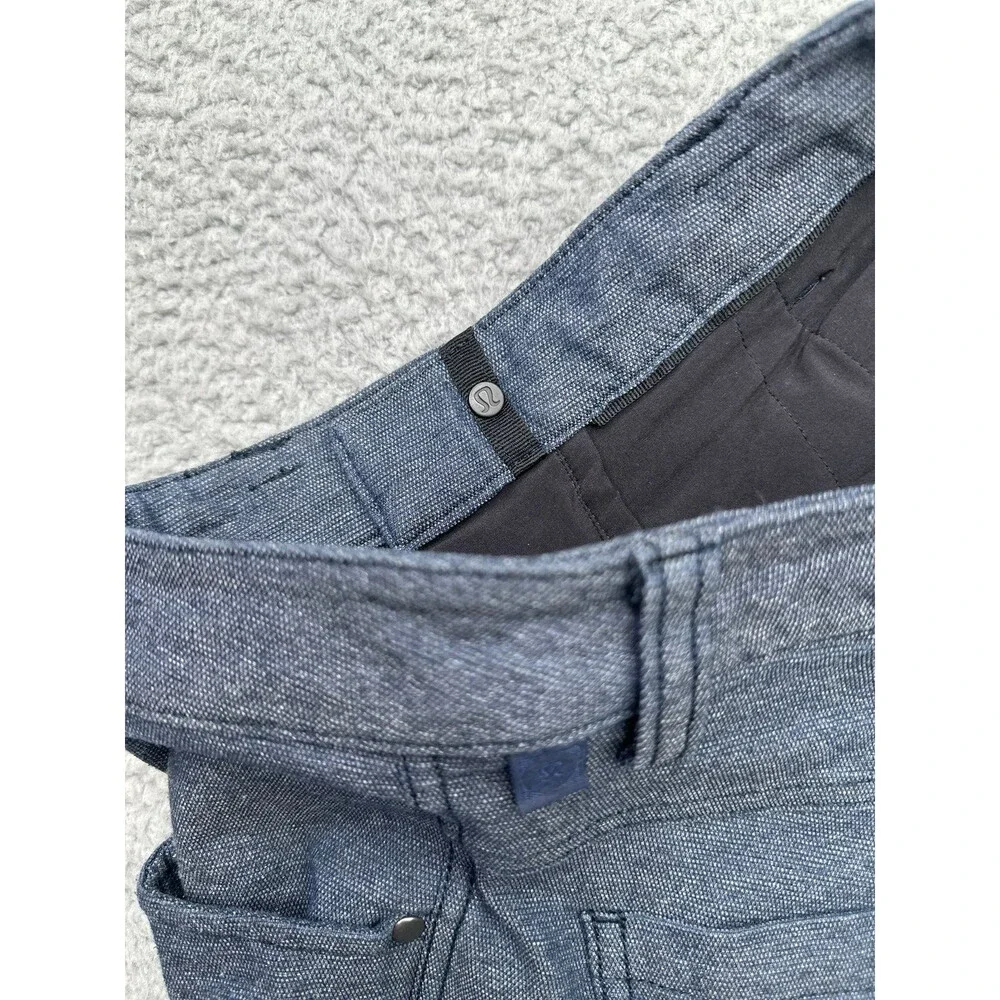 Lululemon ABC Pant Classic *Tech Canvas size 31 heathered deep navy